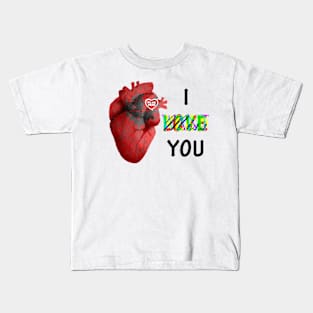 Love, miss, need, want Kids T-Shirt